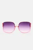 Way To Cool For You Sunglasses(Pink,OS)