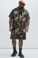 Cassiel Tapestry Shirt(Multi Color,S)