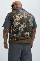 Cassiel Tapestry Shirt(Multi Color,S)