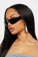 Got You Wrapped Around Sunglasses(Black,OS)