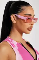 Hotter Than Hell Sunglasses(Pink,OS)