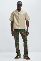 Cedrus Waxed Shirt(Tan,S)