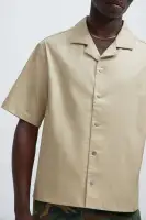 Cedrus Waxed Shirt(Tan,S)
