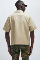 Cedrus Waxed Shirt(Tan,S)