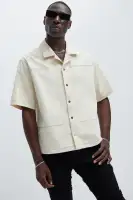 Hudson Contrast Stitching Shirt