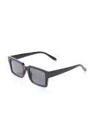 Same Day Different Girl Square Sunglasses(Black,OS)
