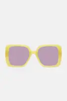 Class Act Sunglasses(Chartreuse,OS)