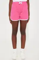 Mini Ready To Go Fleece Shorts(Hot Pink,4/5)