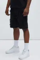 Barker Relaxed Denim Shorts