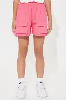 Mini A Tab Side Cargo Short(Hot Pink,4)