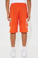 Mini Nylon Colorblock Short(Orange,8)