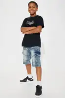 Mini Cargo Denim Short
