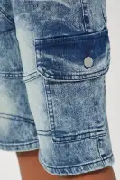Mini Cargo Denim Short(Blue,4)