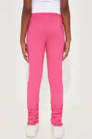 Mini Everyday Ruched Legging(Fuchsia,4/5)