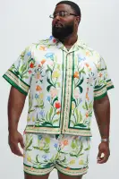 Deer Creek Shirt(White/combo,S)
