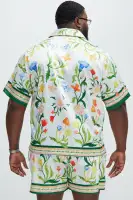 Deer Creek Shirt(White/combo,S)