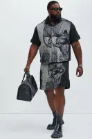Azrael Tapestry Shirt(Multi Color,S)