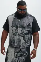 Azrael Tapestry Shirt(Multi Color,S)