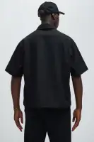 Davitt Nylon Shirt(Black,S)
