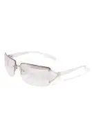 Bringing It Back Sunglasses(White/combo,OS)