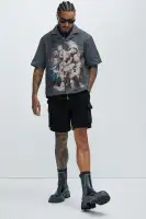 Apollyon Tapestry Shirt(Multi Color,S)