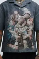 Apollyon Tapestry Shirt(Multi Color,S)