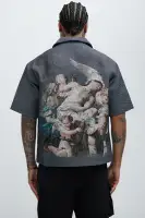 Apollyon Tapestry Shirt(Multi Color,S)