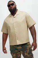 Cedrus Waxed Shirt(Tan,S)