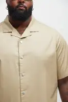 Cedrus Waxed Shirt(Tan,S)