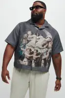 Apollyon Tapestry Shirt(Multi Color,S)