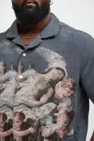 Apollyon Tapestry Shirt(Multi Color,S)