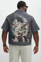 Apollyon Tapestry Shirt(Multi Color,S)