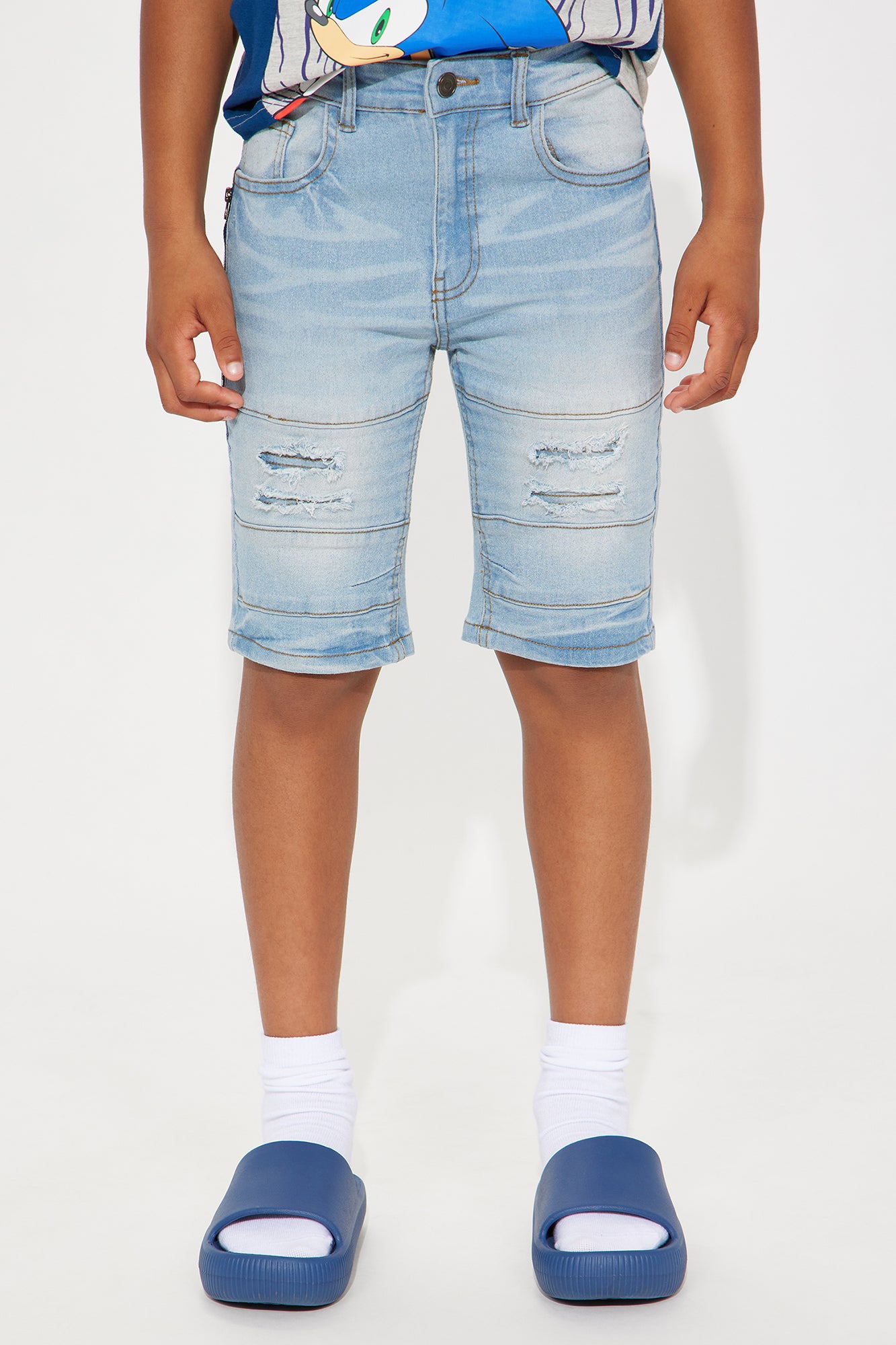 Mini No Rules Denim Shorts
