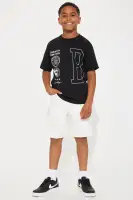 Mini Keepin' it Real Denim Short(Ivory,4)