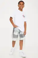Mini Get Right Witcha Denim Short(Indigo,4)