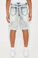 Mini Get Right Witcha Denim Short(Indigo,4)