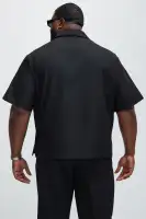 Davitt Nylon Shirt(Black,S)