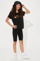 Mini Color Or Knot Short Set