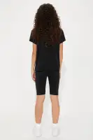 Mini Color Or Knot Short Set(Black,4/5)