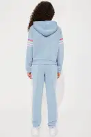 Mini Find Your Inner Peace Jogger Set(Dusty Blue,7)