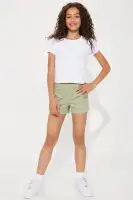 Mini Whats Up Pocket Shorts(Green,4)