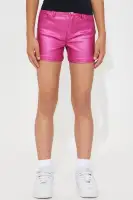 Mini Kasey Metallic Shorts