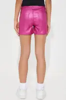 Mini Kasey Metallic Shorts(Fuchsia,7)