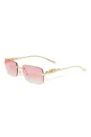 Looking For Prey Sunglasses(Pink,OS)