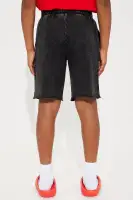 Mini Caught In A Daze Terry Jogger Short(Acid Wash Black,4)