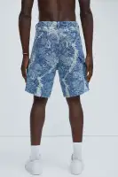 Inspired Relaxed Denim Shorts(Light Wash,30)