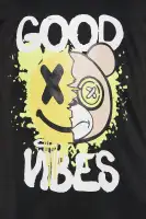Mini Good Vibes Short Set(Black/combo,6/6X)