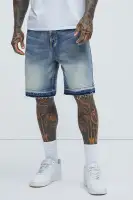 Run Around Relaxed Denim Shorts