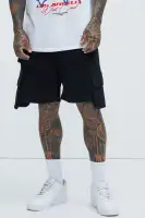 Kickin' It Cargo Denim Shorts