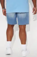 Cornell Slim Denim Shorts(Light Wash,30)